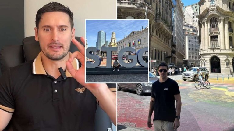 De precios a inseguridad: Argentino analizó Santiago y sus conclusiones sin filtro se viralizaron