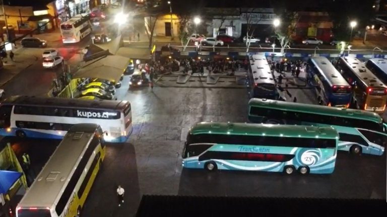 Nuevas medidas ante la delincuencia: ¿Cómo es la seguridad en el terminal de Santiago?