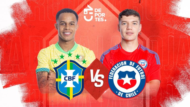 Chile Sub 20 vs Brasil: Dónde ver EN VIVO y ONLINE partido por hexagonal del Sudamericano