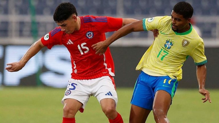 La Roja sufre dura derrota ante Brasil y cierra el Sudamericano sin triunfos en el hexagonal final
