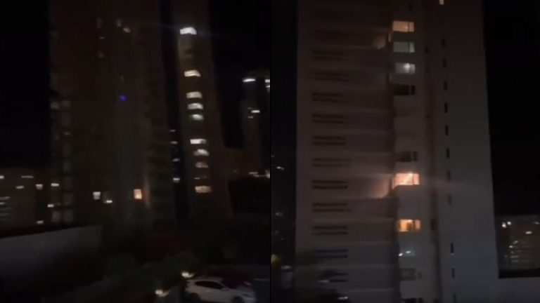 VIDEO | Con aplausos y gritos: El momento en que regresó la luz a Reñaca