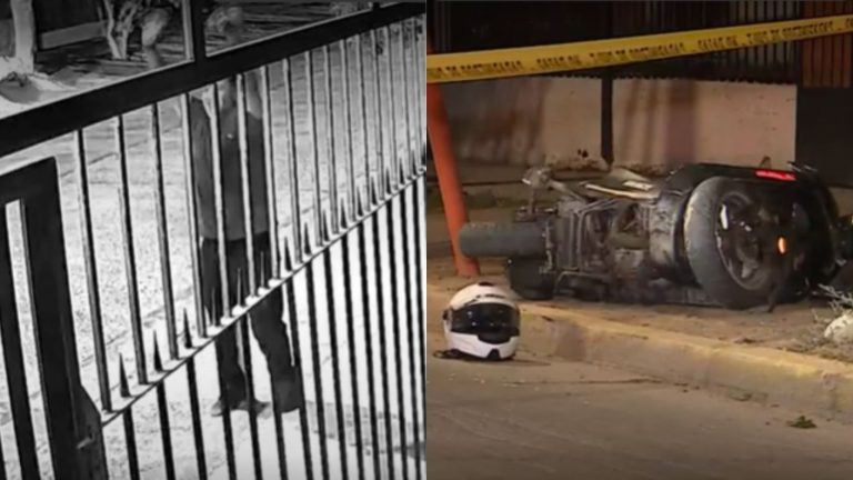 VIDEO | Cámara grabó brutal crimen de motociclista acribillado en Lo Espejo