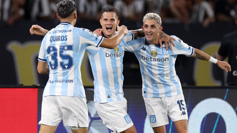 Racing conquista la Recopa Sudamericana tras vencer a Botafogo en Río