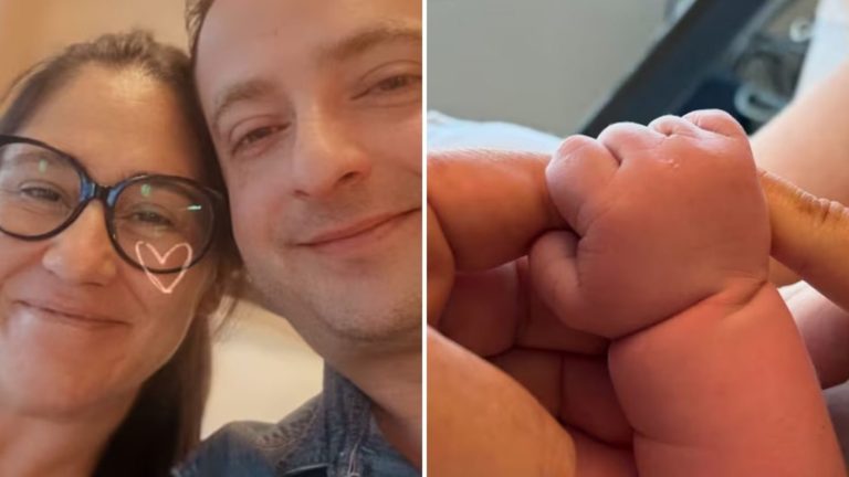 “Se pasaron”: Toto Acuña mostró la primera foto de Belén Mora tras dar a luz a su tercer hijo