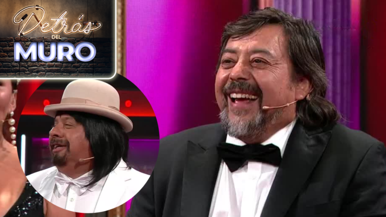 ¡Como dos gotas de agua! Bombo Fica hizo reír a Bombo Fica en Detrás del Muro