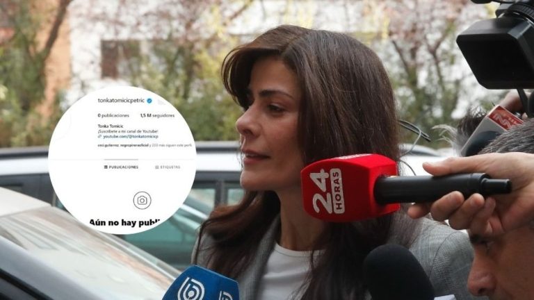La drástica decisión de Tonka Tomicic: Eliminó todo el contenido de su red social