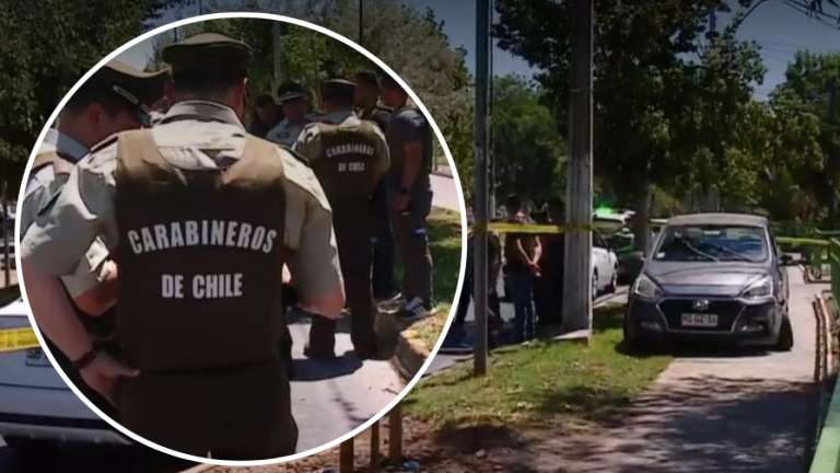 Chaleco antibalas salvó a carabinero en San Joaquín: Delincuente le disparó desde un vehículo