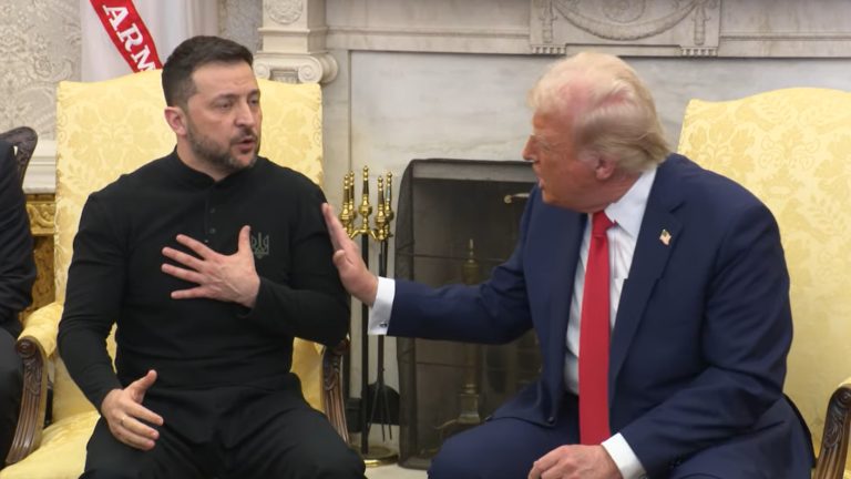 Trump protagoniza tensa discusión con Zelinski: Lo echó de la Casa Blanca