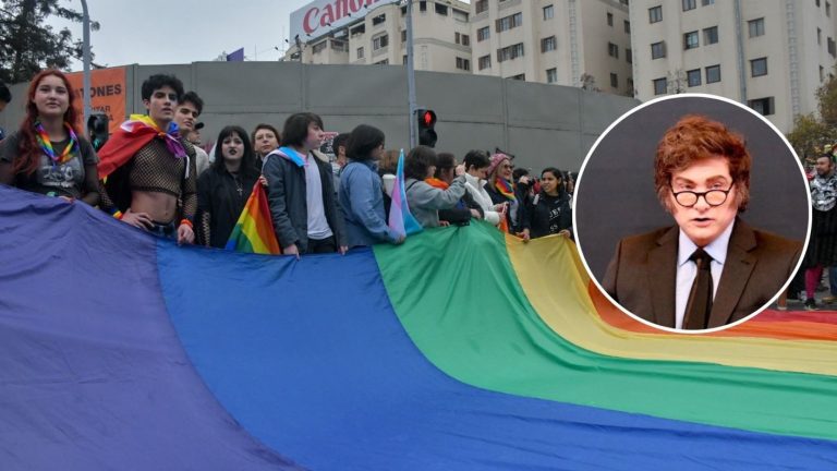 Organizaciones LGBTIQA+ chilenas se suman a marcha internacional en contra de Milei