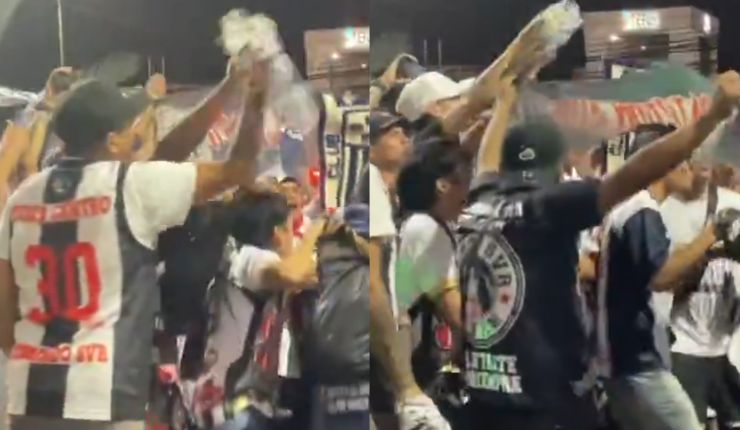 Previa encendida: Hinchas de Colo Colo apoyaron banderazo de Alianza Lima antes de duelo con Iquique