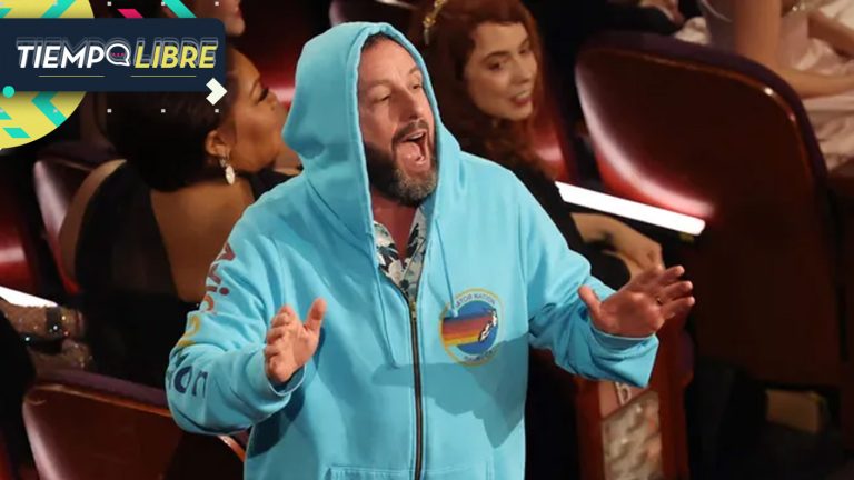 ¡Incumplió el código! Adam Sandler se robó las miradas en los Oscar por su particular vestimenta