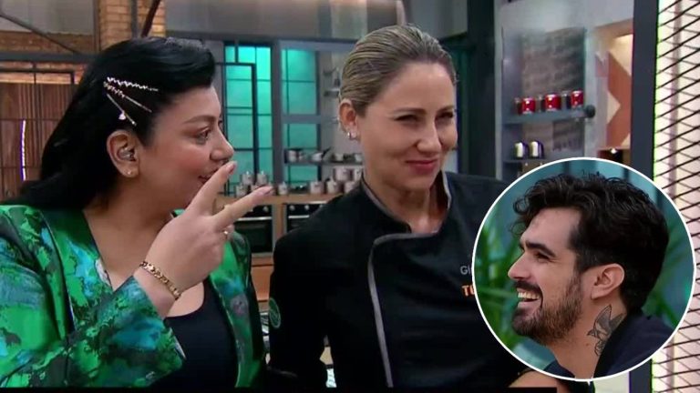 ¿Faceta de galán? Cuando Gissella Gallardo se puso nerviosa por intensa mirada de chef Benjamín Nast