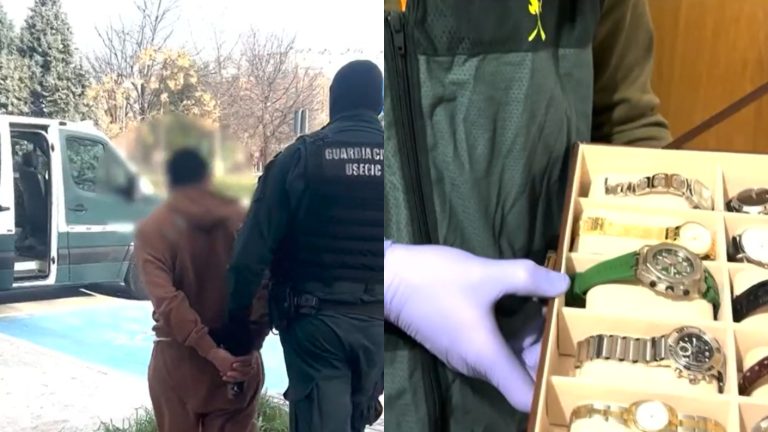 Cae banda de chilenos que robaba casas en España: Guardia Civil incautó cuantioso botín