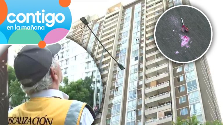 ¡Dulce proyectil! Arrojaron coyac desde edificio a fiscalizadores en Lo Prado