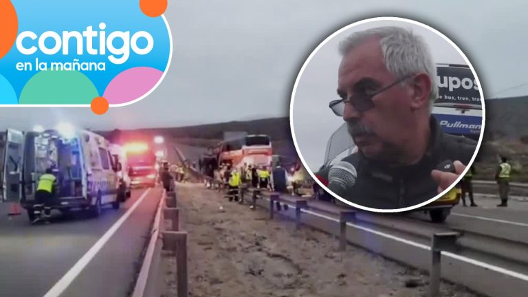 “Salí como pude”: Conductor del bus volcado entregó detalles del fatal accidente en Coquimbo