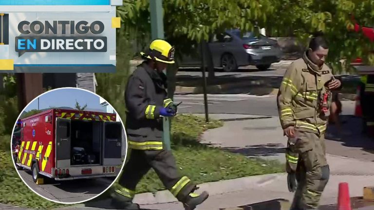 Dos trabajadores fueron rescatados de un pozo tras desmayarse por inhalar gases tóxicos en Lo Barnechea