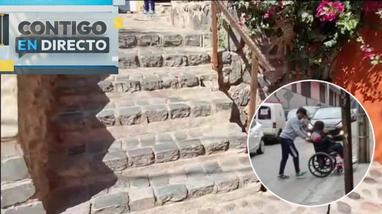 La lucha de Marcela: Familia de joven en silla de ruedas pide rampa para que su hija vaya al colegio