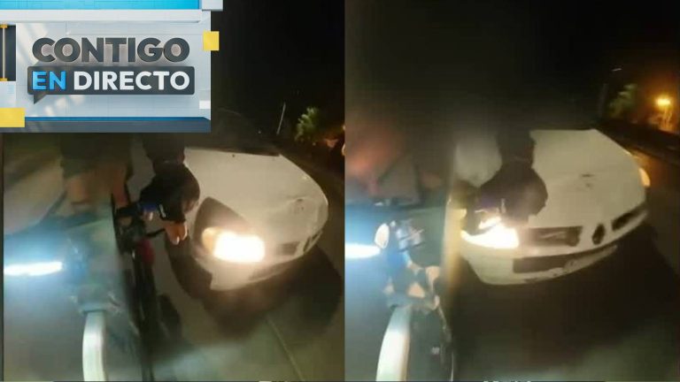 “Podía haber sido mucho peor”: Habla ciclista que lo chocaron con un auto para intentar robarle