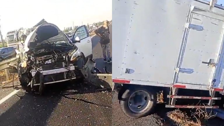 Grave choque en Ruta 5 Sur deja tres heridos y uno en riesgo vital