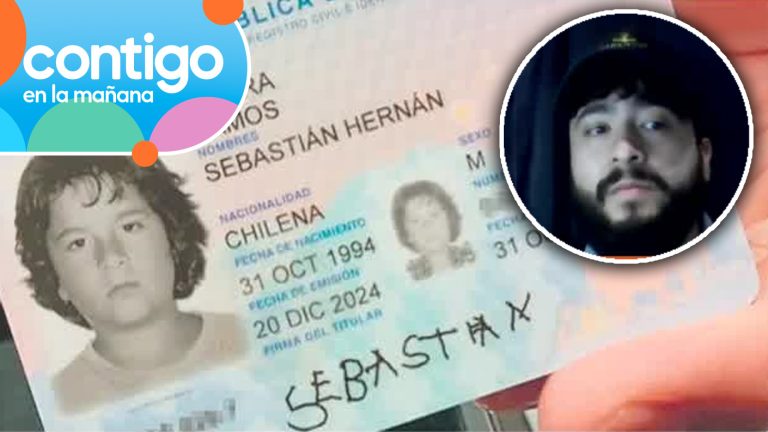 ¡Insólito error! Hombre recibió carnet nuevo con foto y firma de cuando era niño