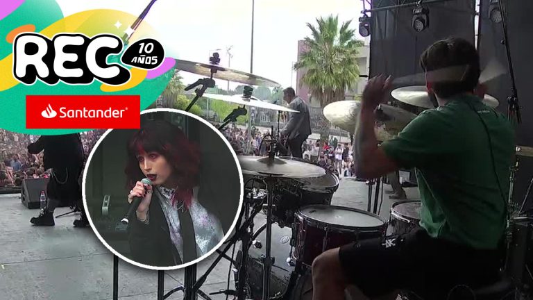 Chances generó el primer mosh pit de REC 2025: Revisa parte de su presentación