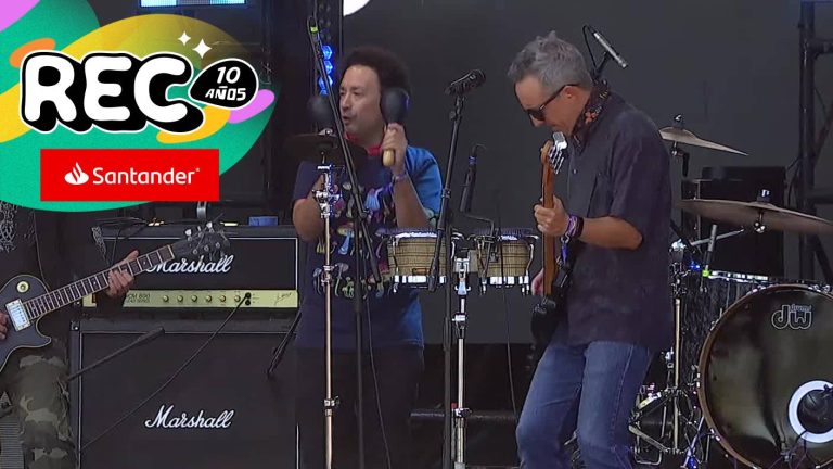 La psicodelia de The Ganjas aterrizó con todo en el REC 2025: Revive su éxito La lluvia no quiere caer