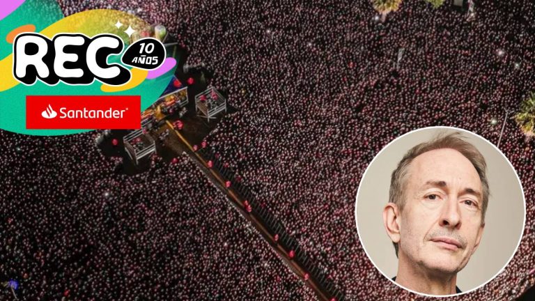 Bajista de Suede quedó impresionado con el público del REC 2025: “Debo subir esta increíble toma”