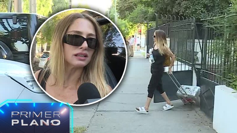 ¿Al reencuentro con su hijo? Primer Plano captó a Mane Swett saliendo de su casa con maletas