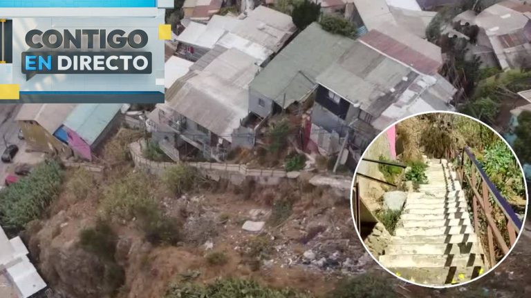 Vecinos de Valparaíso y su miedo a la “escala de la muerte”: Temen accidentes por su mal estado