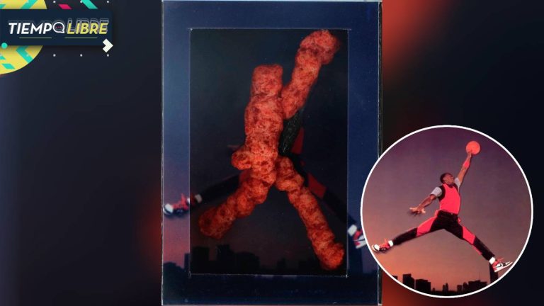 ¿Nuevo precio récord? Subastan cheeto con figura de conocido logo de Michael Jordan