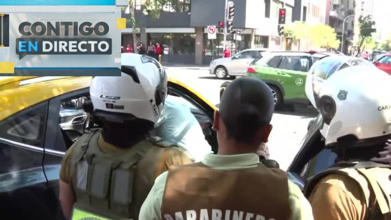 Detienen a taxista que habría golpeado a pasajera que iba con bebé de 2 meses: Sujeto tiene antecedentes