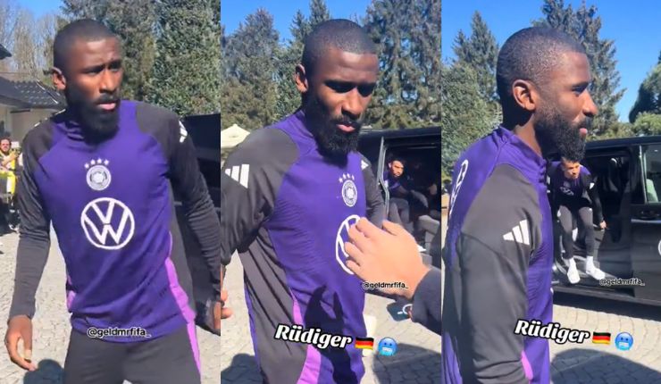 “No tienes que tocarme”: Futbolista del Real Madrid se enojó con hincha que le pidió una foto