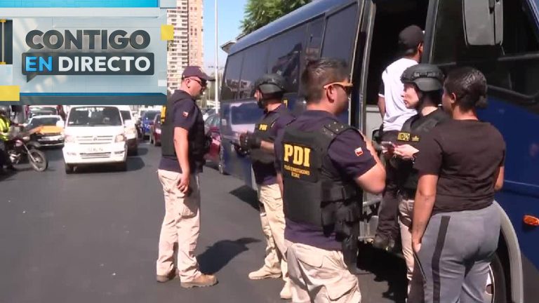 PDI realiza intenso control de documentación en el Mercado Tirso de Molina de Recoleta