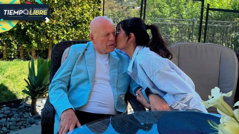 Demi Moore enterneció con fotografía junto a Bruce Willis en sus 70 años de vida