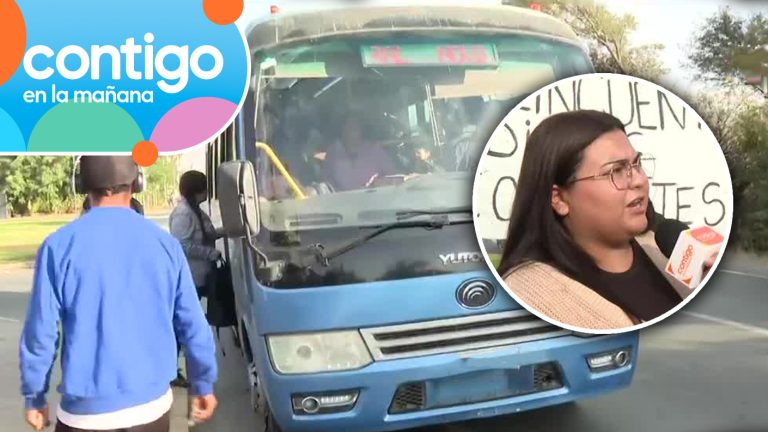 Estudiante denuncia malos tratos de choferes de micro en Lampa: “Nos tiran el vuelto y cuestionan el pase”