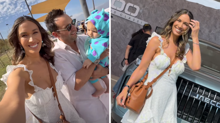 Vanesa Borgi sorprende en Lollapalooza con su hijo de 7 meses: Utilizó particular accesorio