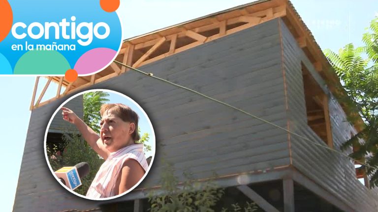 Vecina denunció ampliación irregular junto a su casa en La Florida: “Quieren seguir construyendo”
