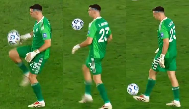 Totalmente canchero: Así se burló el Dibu Martínez de la histórica goleada de Argentina sobre Brasil