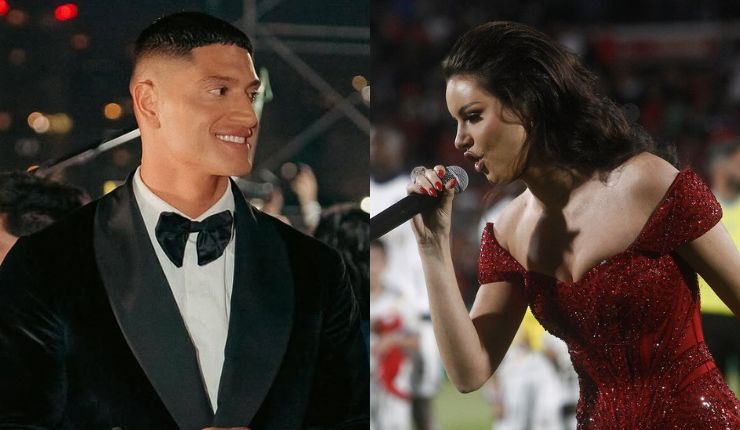 La publicación de Sammis Reyes en medio de emotivo canto del himno de Emilia Dides