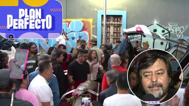 Acompañó a llevar el ataúd: Un emocionado Bombo Fica estuvo presente en la despedida de Tommy Rey