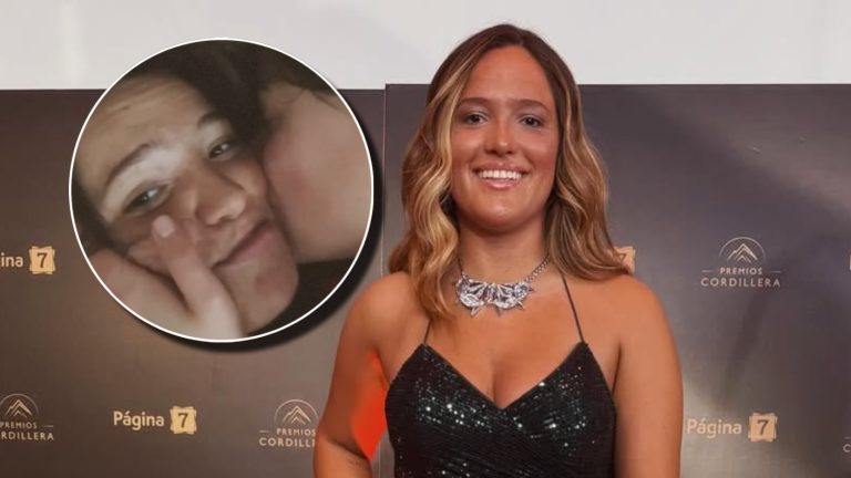 VIDEO | Laura de la Fuente enterneció las redes con romántico registro junto a su polola