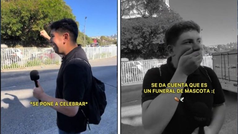 Una confusión viral: Influencer cree recibir a artista y termina en funeral de mascota
