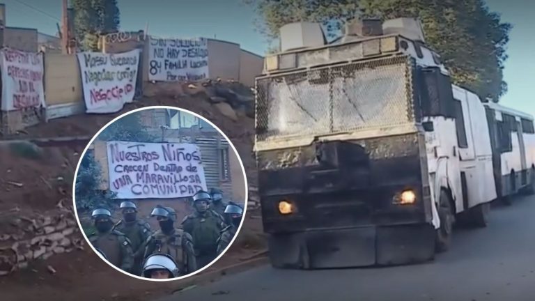 Carabineros inicia desalojo de toma en Viña del Mar: 88 familias deberán abandonar el lugar