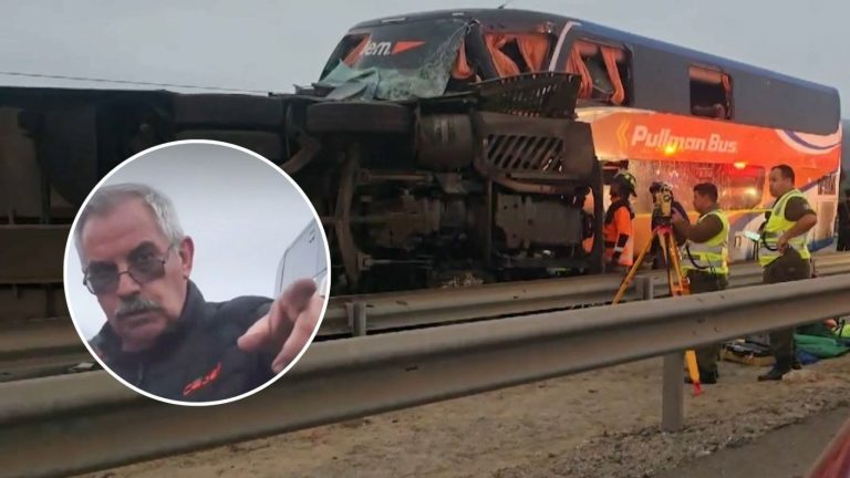 Chofer contó cómo sobrevivió al accidente en Coquimbo y relató momentos posteriores al choque