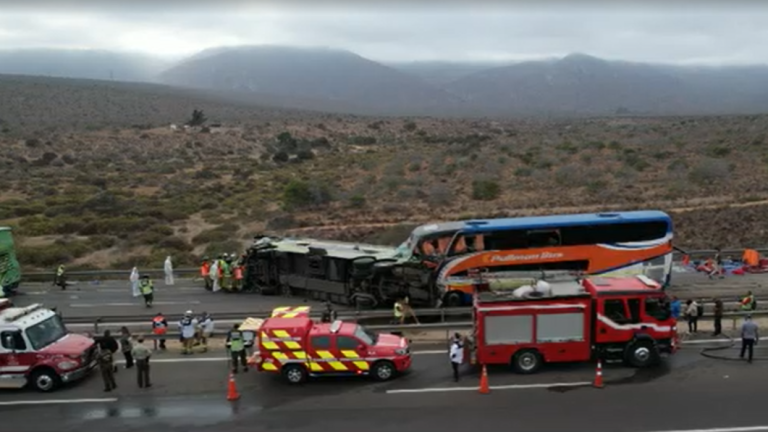 Tragedia en Coquimbo: La principal hipótesis del choque que involucró a 4 buses