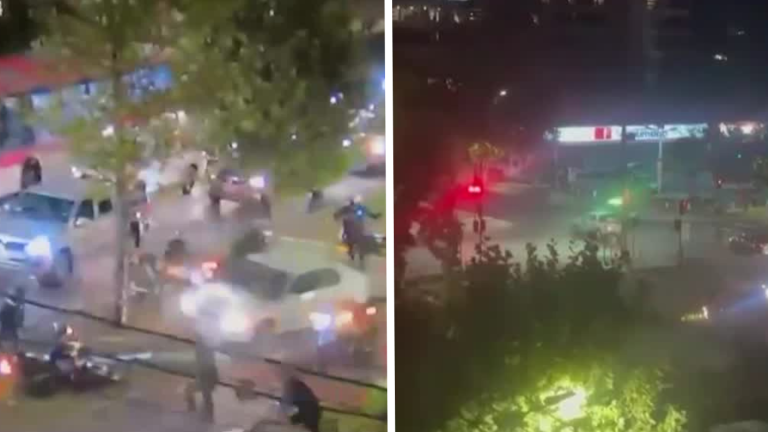 Persecución policial termina con cuatro funcionarios municipales atropellados en Vitacura