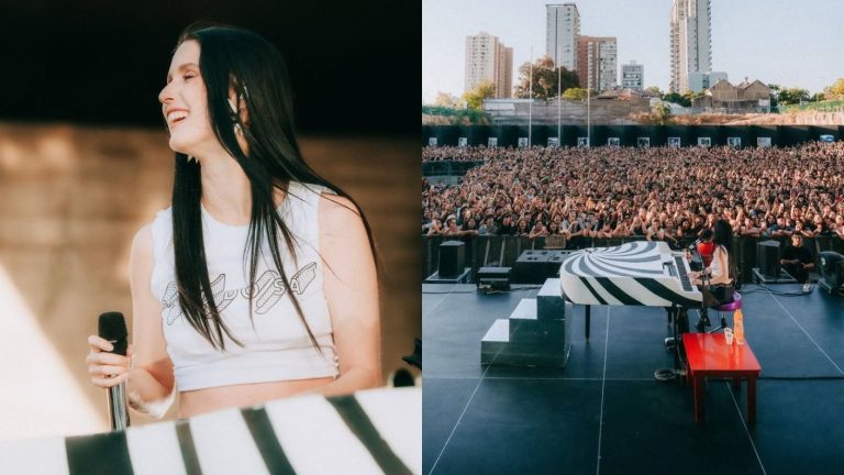 Locura por show gratuito de Fran Valenzuela: Miles de fanáticos repletaron Museo de la Memoria