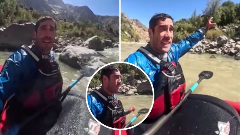 “Así me quedó”: Pedro Astorga mostró las heridas que sufrió en preparatorias para el Mundial de Kayak