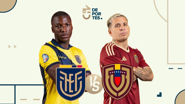 Ecuador vs Venezuela: Dónde ver EN VIVO y ONLINE el partido por las Eliminatorias