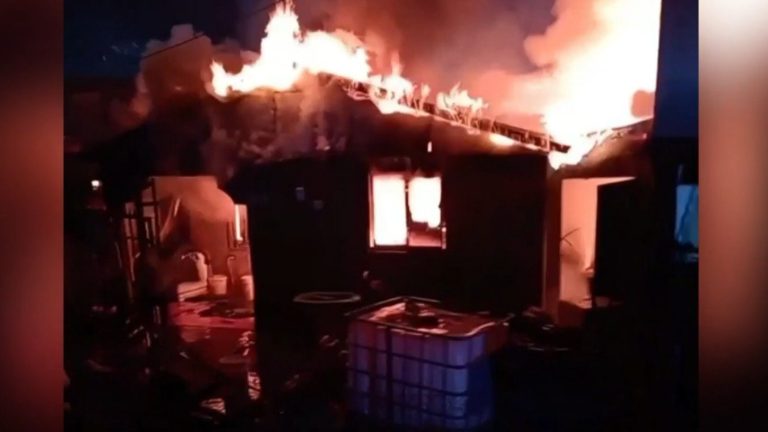 Tragedia en Cerrillos: Familia de 4 integrantes murió en incendio en toma de Cerrillos